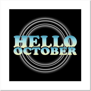 Hello October Posters and Art